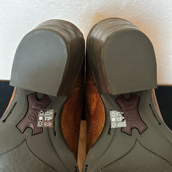 Ariat Lively Womens Size US 9BTan Brown Western Cowboy Cowgirl Boots 10019864 - Picture 10 of 12